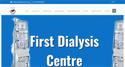 Desktop Screenshot of firstdialysiscentre.org